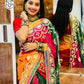 Premium Gota Patti Saree with Readymade Lace Border & Heavy Tassels