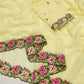 Premium Pastel Elegance Multi-Thread Embroidered Saree