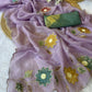 Premium Crunchy Fabric Designer Saree