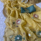 Premium Crunchy Fabric Designer Saree