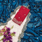 Elegant Black Rangoli Chiffon Saree