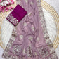 Luxurious Chocolate Silk Designer C-Pallu Saree