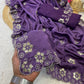 Premium Chinon Sequence Saree with Designer Blouse