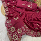 Premium Chinon Sequence Saree with Designer Blouse