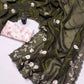 Premium Peach Butta Georgette Saree with Digital Print Riyon Blouse
