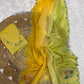 Premium Crunchy Silk Saree with Shaded Color Effect & Intricate Khatli Handwork