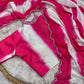 Elegant Chinon Digital Print Saree with Khatli Handwork & Arco Border