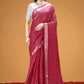 Elegant Tissue Silk & Cotton Blend Saree with Sifli Work Blouse
