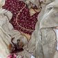Soft Jimmy Choo Saree with Sequin & Zari Embroidery