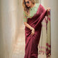 Premium Khadi Cotton Handloom Saree Artisan Woven