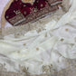 Premium Fendy Satin Saree with Multi-Sequence Embroidery Work