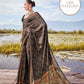 NORTH BEATS – Premium Printed Pashmina Silk Saree