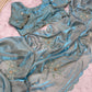 Premium Fandy Satin Saree with Khatli Handwork & Arco Border