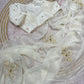 Premium Fandy Satin Saree with Khatli Handwork & Arco Border