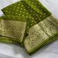 Premium Viscose Georgette Saree With Running Blouse