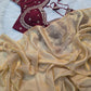 Premium Space Silk Saree with Heavy Sequin Embroidery