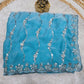 Premium Space Silk Saree with Original Beads Work