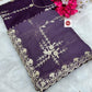 Premium Soft Star Georgette Saree with Full C Pallu