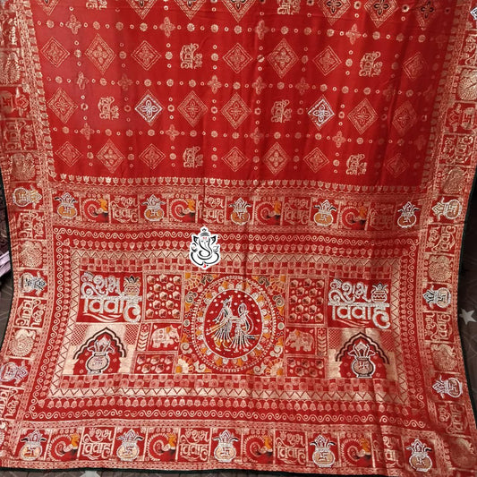 Pure Dola Viscose Meenakari Jacquard Weaving Saree