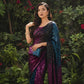 Heavy Georgette Saree with Multicolour Sequins Embroidery
