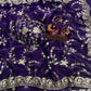 Space Silk Saree Beautiful Sequins & Zari Embroidery Work