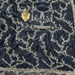Luxurious Space Silk Saree Trending Handwork Design Original Beads Work