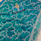 Luxurious Space Silk Saree Trending Handwork Design Original Beads Work