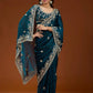 Premium Frendy Chiffon Sequin Embroidered Saree