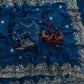 Premium Frendy Chiffon Sequin Embroidered Saree