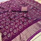 Premium Mash Mello Printed Saree with Matching Blouse