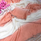Premium Chinnon Saree with Exquisite Jarkan Work – Luxury Guaranteed