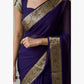 Premium Viscose Crepe Georgette Saree with Running Blouse