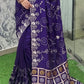 Premium Dola Silk Bandhej Weaving Saree with Pittha Work & Designer Pallu