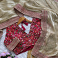Pure Soft Zimmy Choo Silk Saree with Heavy Multi-Thread Embroidery & Sequin Work