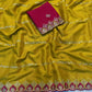 Premium Star Georgette Lehariya Saree with Designer C-Pallu & Embroidered Blouse