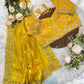 Pure Soft Zimmy Choo Silk Lehariya Saree with Heavy Embroidered Borders