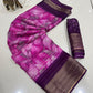 Premium Rekoo Jari Printed Saree with Matching Blouse