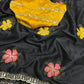 Soft Rangoli Silk Premium Embroidered Mirror Work Saree