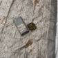 Premium Pure Tussar Linen Saree with Digital Print & Sequin Work