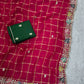 Premium Pure Chiffon Saree with Gadhwal Silk Blouse