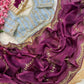 Premium Fendy Satin Lehariya Saree with 3mm Sequin Embroidery & Heavy Border