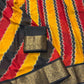 Dola Silk Printed Saree with All-Over Jacquard Border