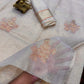 Pastel Elegance Taspa Organza Silk Saree with Swarovski