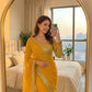Pure Soft Fox Georgette Saree with Embroidery Sequence Border & All Over Buttis