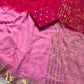 Premium Pure Viscose Chinnon Georgette Saree