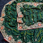 Jaipuri Bandhej Saree with Original Gotta Patti Work