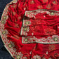 Jaipuri Bandhej Saree with Original Gotta Patti Work