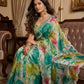 Pure Soft Zimmy Choo Silk Saree with Prism Prints