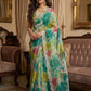 Pure Soft Zimmy Choo Silk Saree with Prism Prints