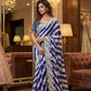 Pure Soft Rangoli Silk Saree with Lehariya Digital Print & Heavy Embroidery Border